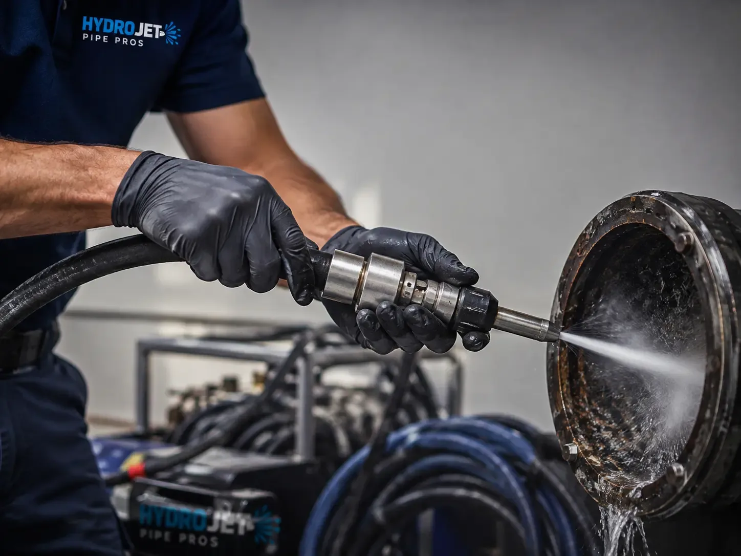 Hydro Jet Pipe Descaling in Blue Jay, CA